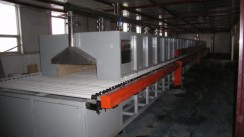 產(chǎn)品用途：特種陶瓷電熱輥道窯，規(guī)格：1.2米×32米電加熱